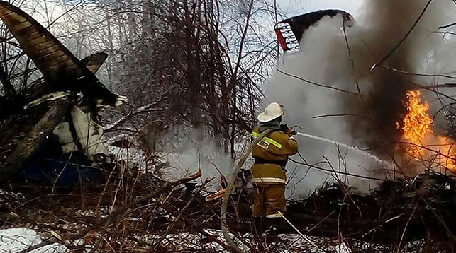 В Амурской области разбился самолет из-за отказа двигателя