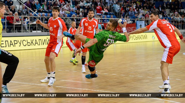 Белорусы и поляки разошлись миром в матче квалификации к гандбольному Евро