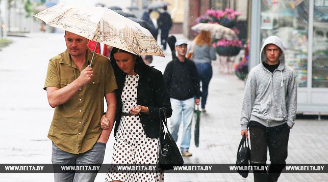 Кратковременные дожди и грозы местами ожидаются 18 июня в Беларуси