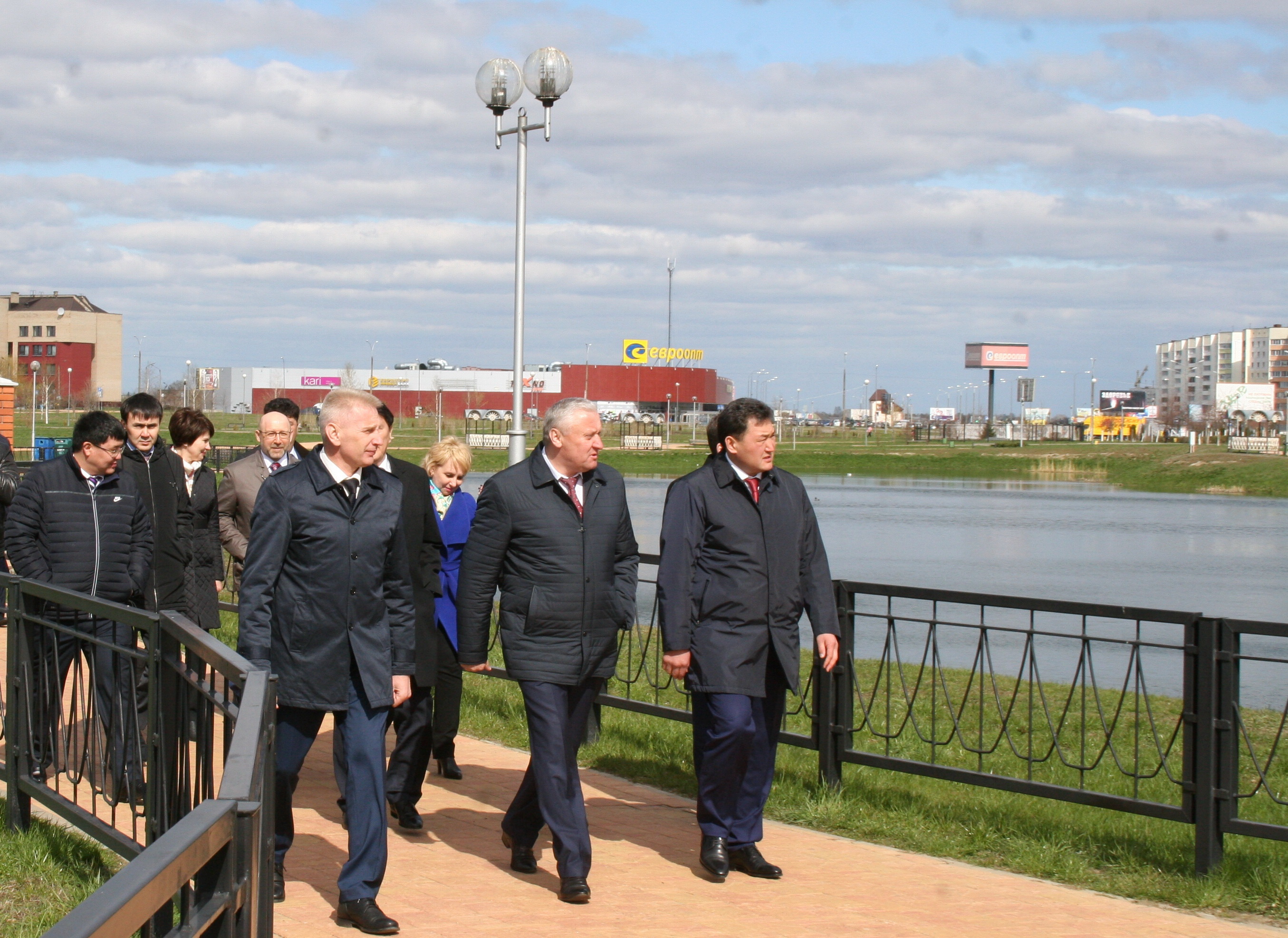 В Гомеле с деловым визитом находится делегация Павлодарской области Казахстана
