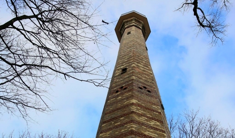 В гомельском парке после реконструкции открылась башня обозрения