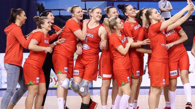 Женская сборная Беларуси по баскетболу занимает 12-е место в рейтинге ФИБА 