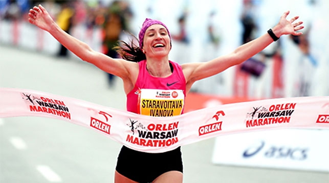 Белоруска Анастасия Иванова выиграла марафон в Варшаве