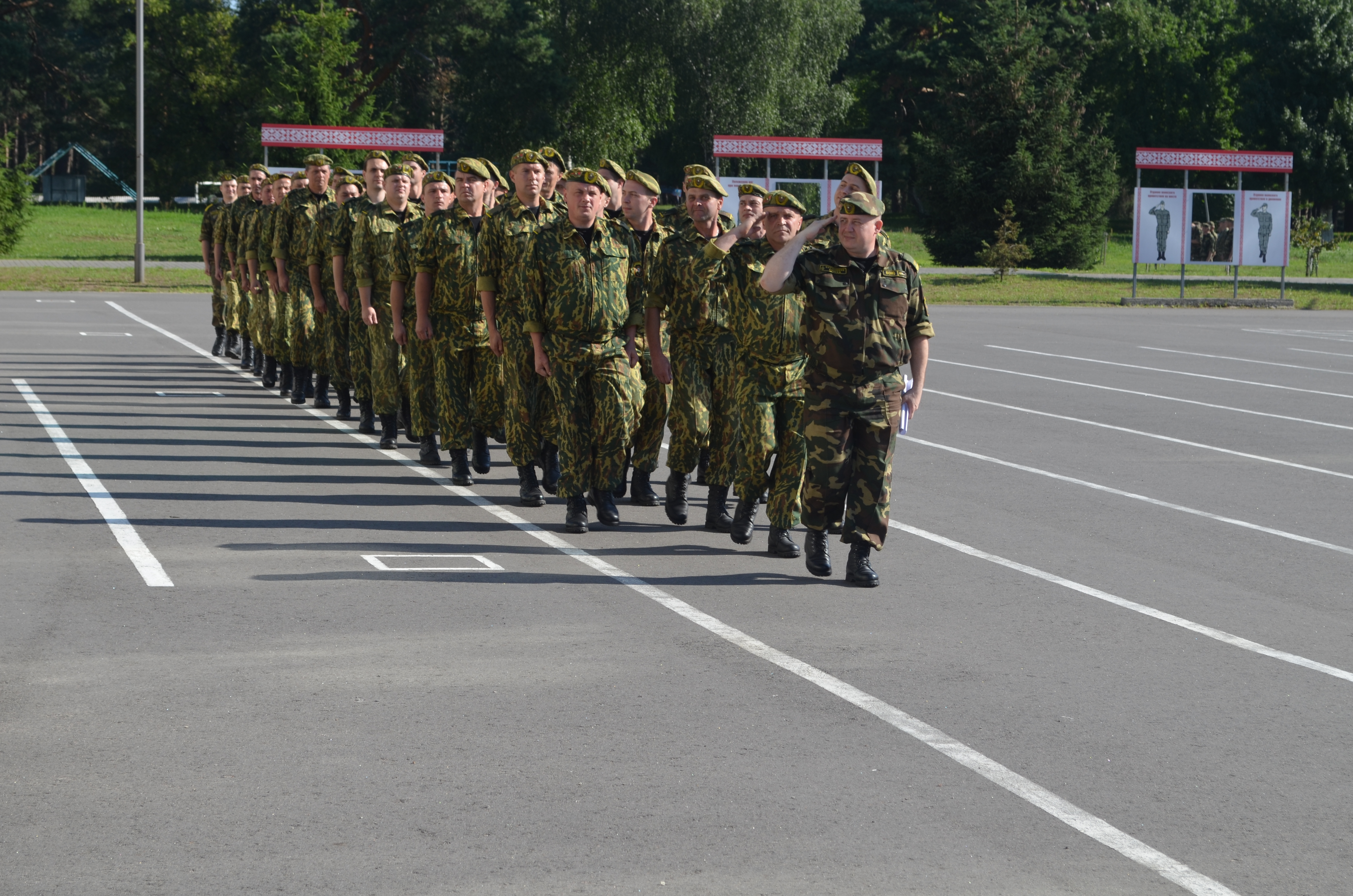 На базе войсковой части 5525 прошел учебный сбор офицеров-военнообязанных