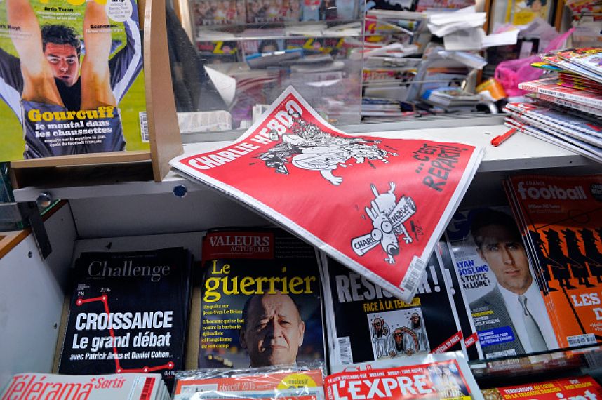 В Кремле считают кощунством карикатуры Charlie Hebdo об A321