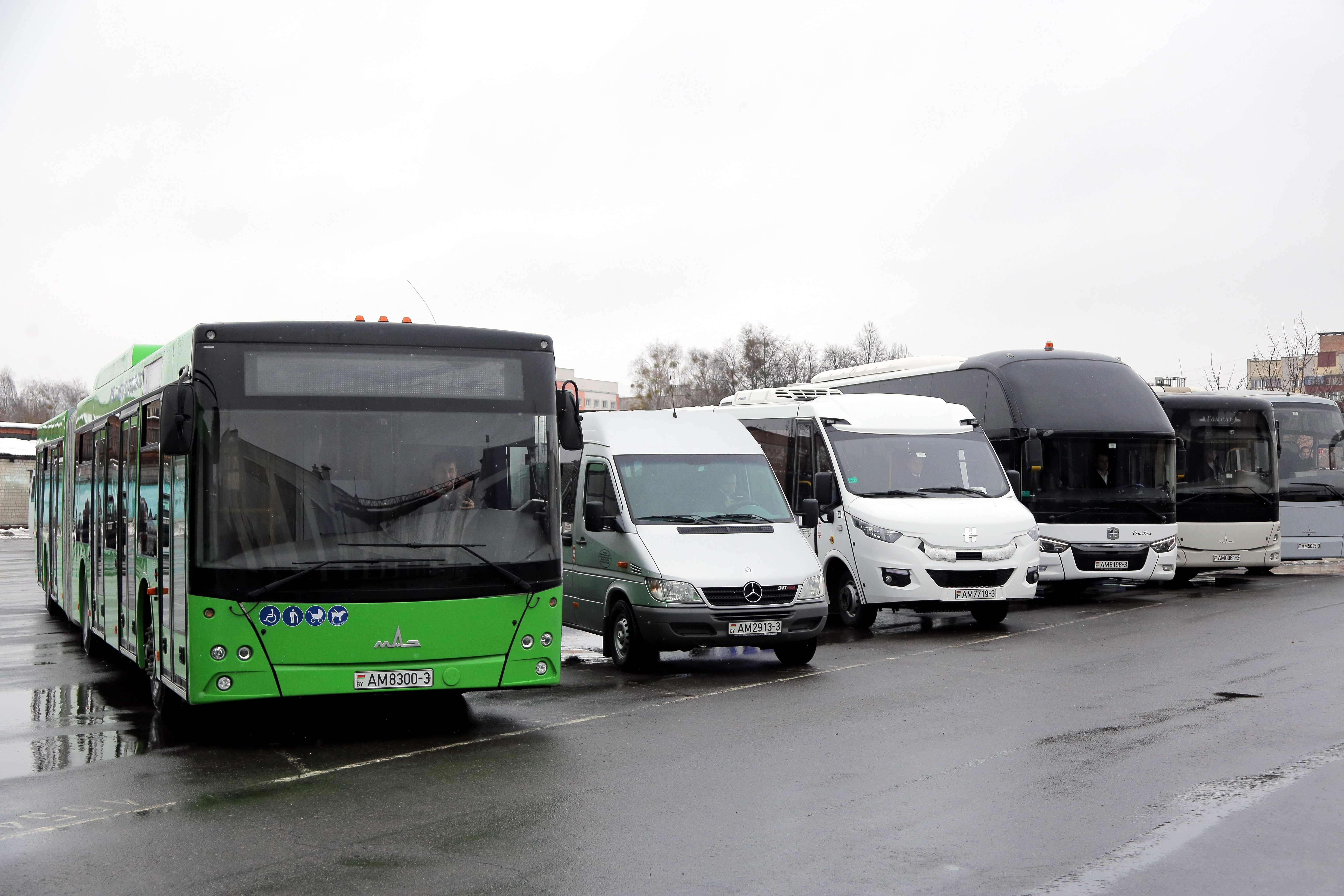 Транспорт гомель. Автопарк 19 Осиповичи.