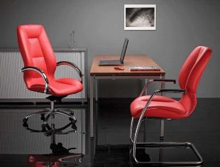 Офисные кресла и стулья без спинки