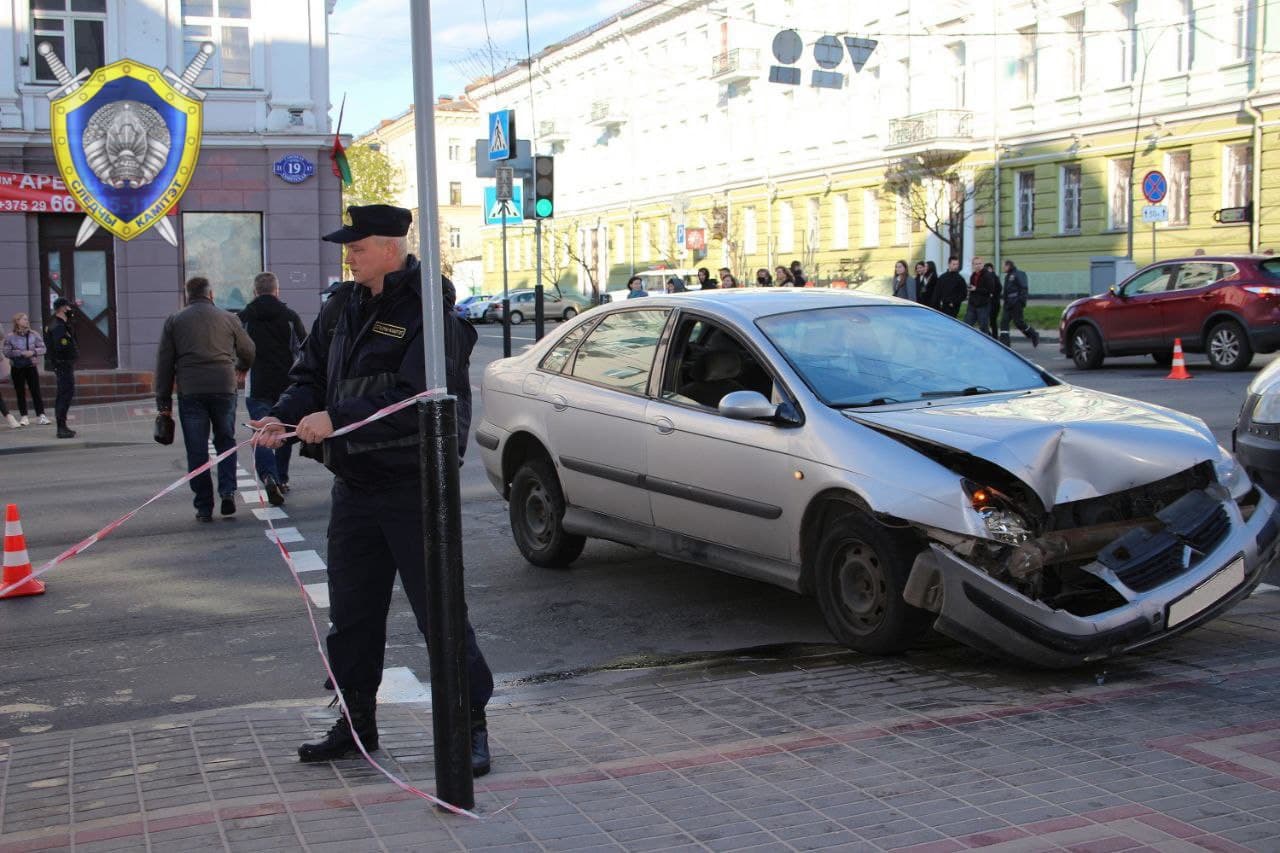 В Гомеле возбуждено уголовное дело по факту гибели в ДТП на Советской  шестилетней девочки