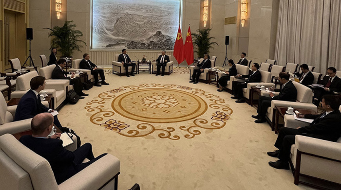 Рыженков провел встречу с заведующим Международным отделом ЦК Компартии Китая Лю Цзяньчао