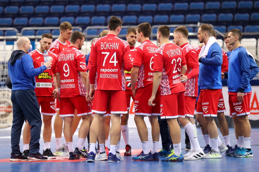 Мужская сборная Беларуси по гандболу готовится к товарищеским матчам с россиянами