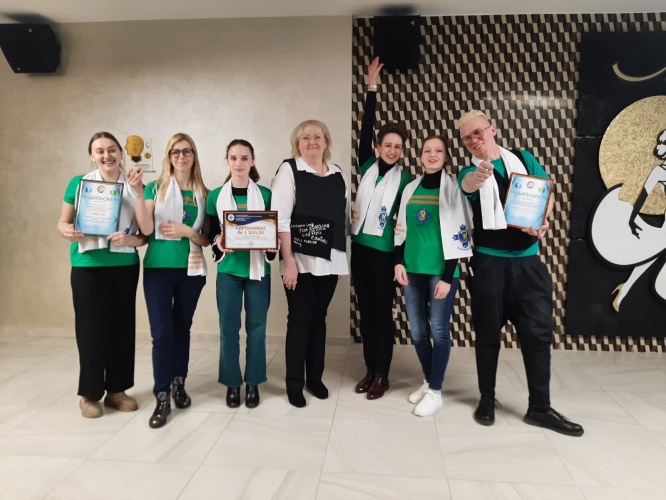 Команда Гомельского медколледжа завоевала главный кубок интеллектуального турнира Белорусского профсоюза работников здравоохранения в Минске
