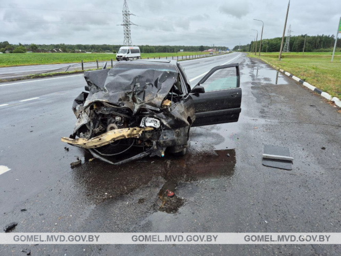 В Речицком районе, в результате нарушения правил маневрирования, пострадал пассажир