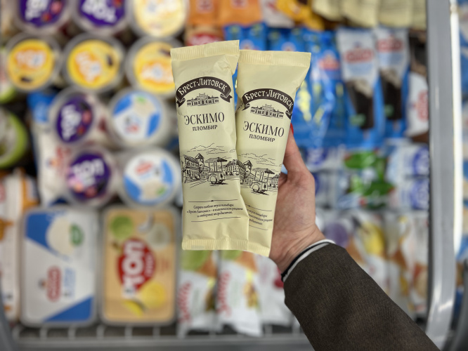 В Беларуси начали выпускать мороженое «Брест-Литовск»