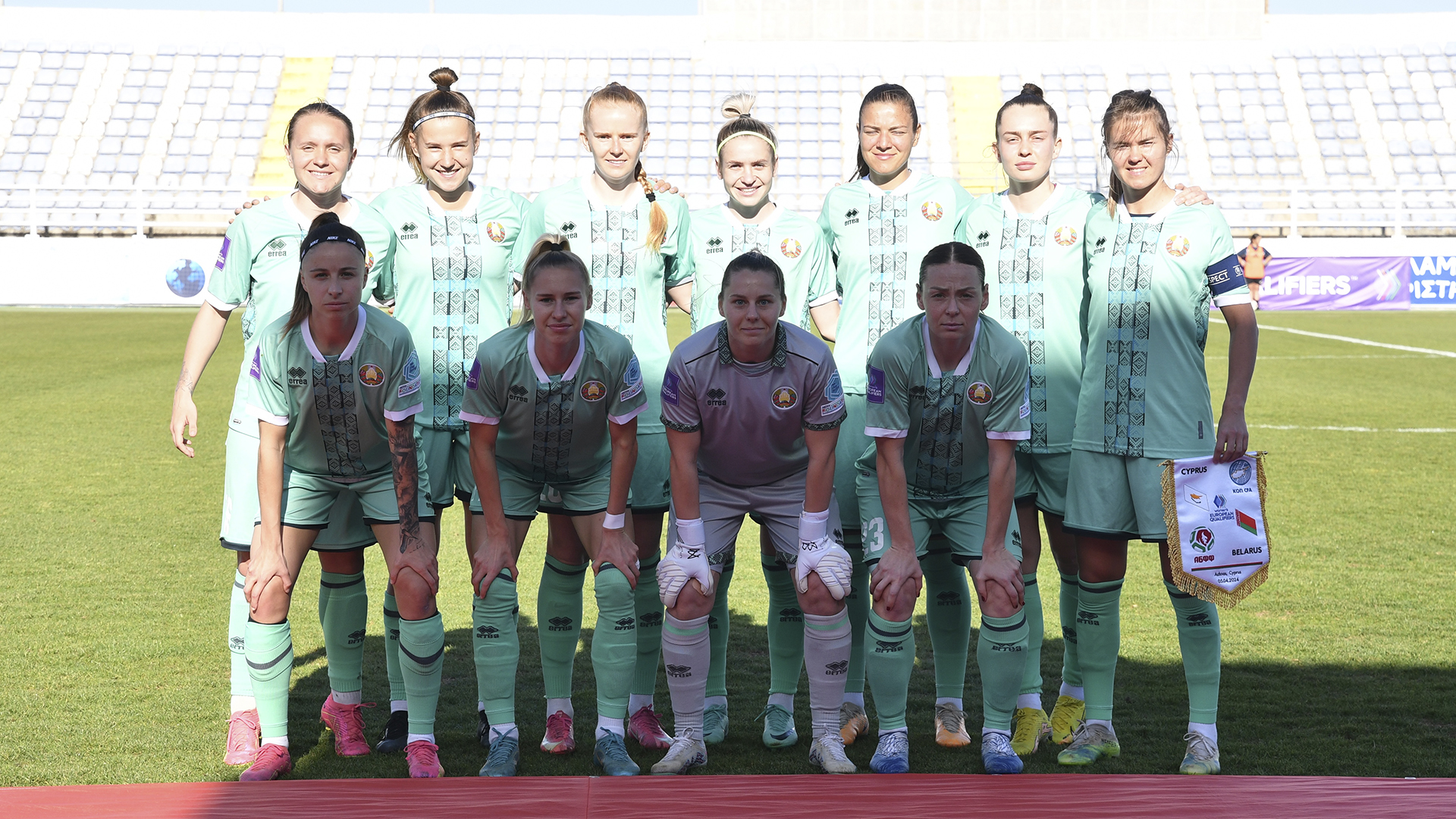 Женская сборная Беларуси по футболу выиграла у Кипра