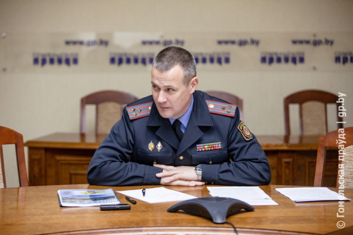 Начальник УВД Гомельского облисполкома Александр Шастайло стал генерал-майором