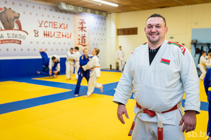 Как занимается с юными талантами единственный в Беларуси олимпийский чемпион по дзюдо