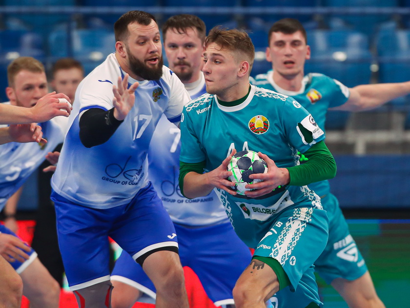 Мужская сборная Беларуси по гандболу и во втором спарринге уступила России