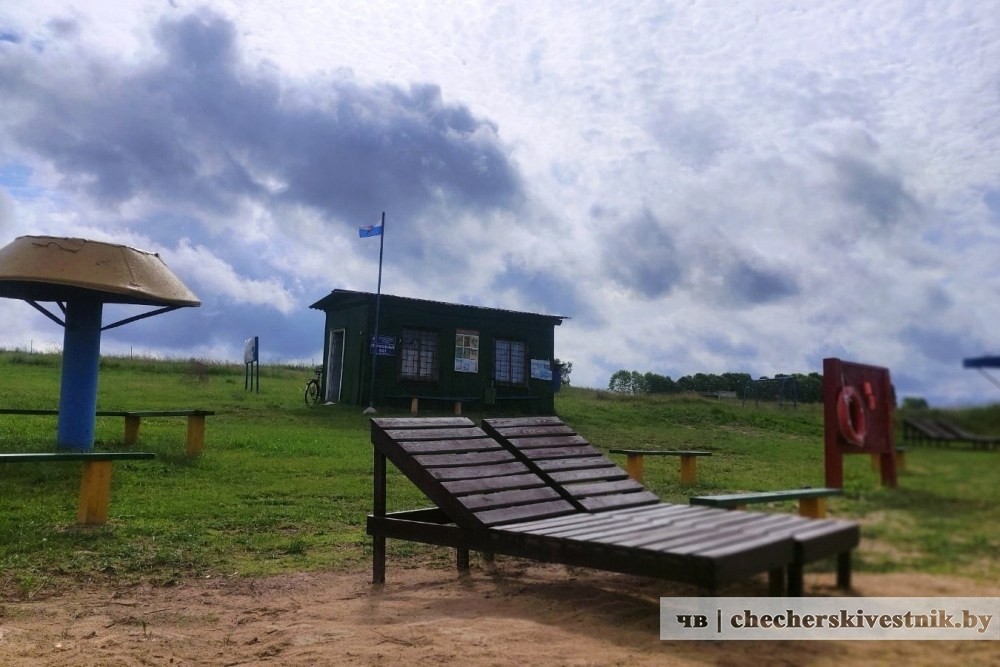 Пляж в Чечерске признан лучшим по благоустройству на Гомельщине
