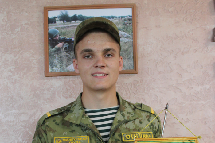 Гомельчанин Никита Кулебин поделился впечатлениями о службе в армии
