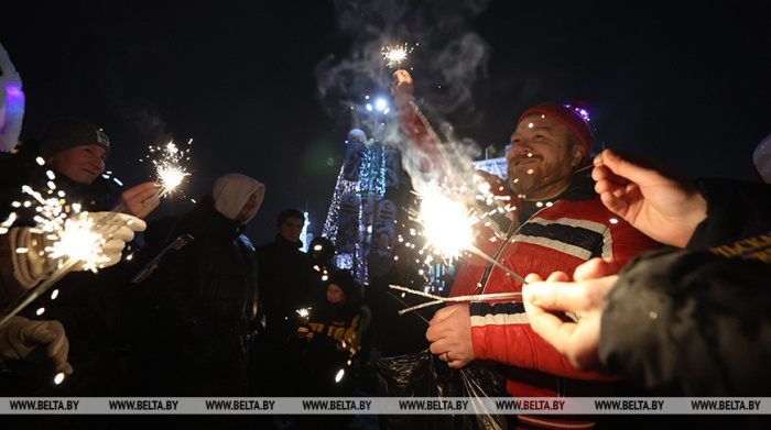 МВД: новогодняя ночь в Беларуси прошла без ЧС и происшествий