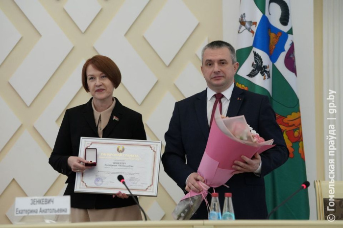 С благодарностью и большим уважением. Екатерина Зенкевич удостоена Почетной грамоты Национального собрания Республики Беларусь