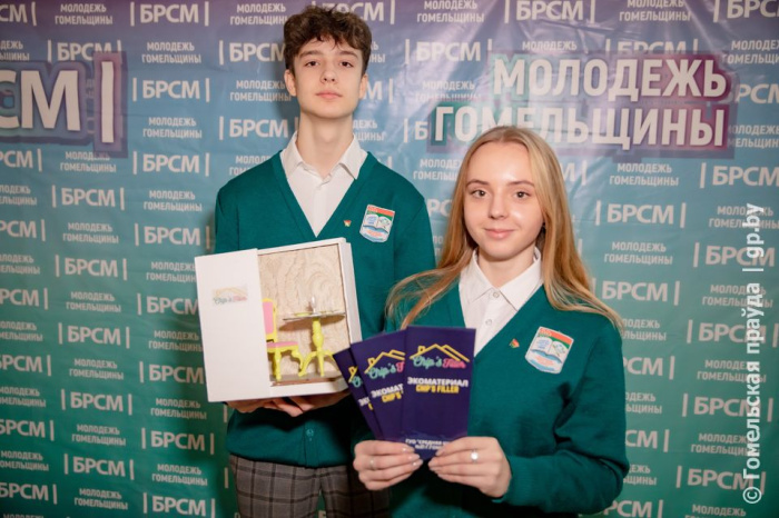 Стройматериал из картошки и онлайн-прогулку по музеям предлагала молодежь на областном этапе «100 идей для Беларуси»