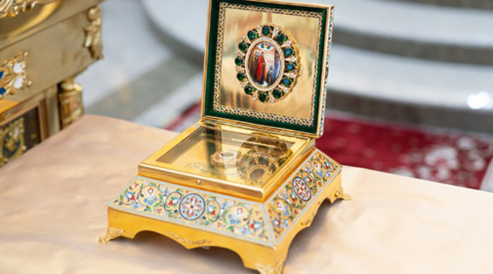 Ковчег с частицей мощей преподобного Сергия Радонежского прибудет в Туровскую епархию 12 июля