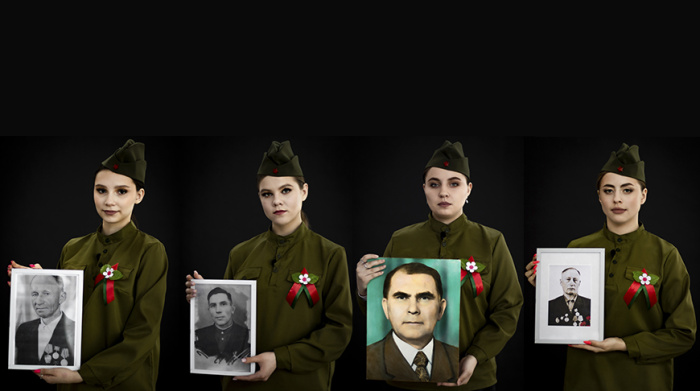 Королевы студенчества о главном: в Гомеле конкурсантки представили семейные фотохроники ВОВ
