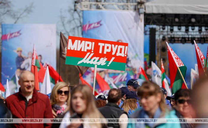 Лукашенко: Первомай объединяет всех, кто трудится на благо Родины