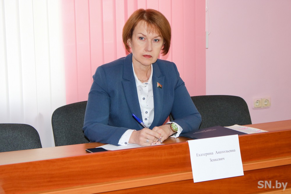 Светлогорский район посетила председатель Гомельского областного Совета депутатов Екатерина Зенкевич