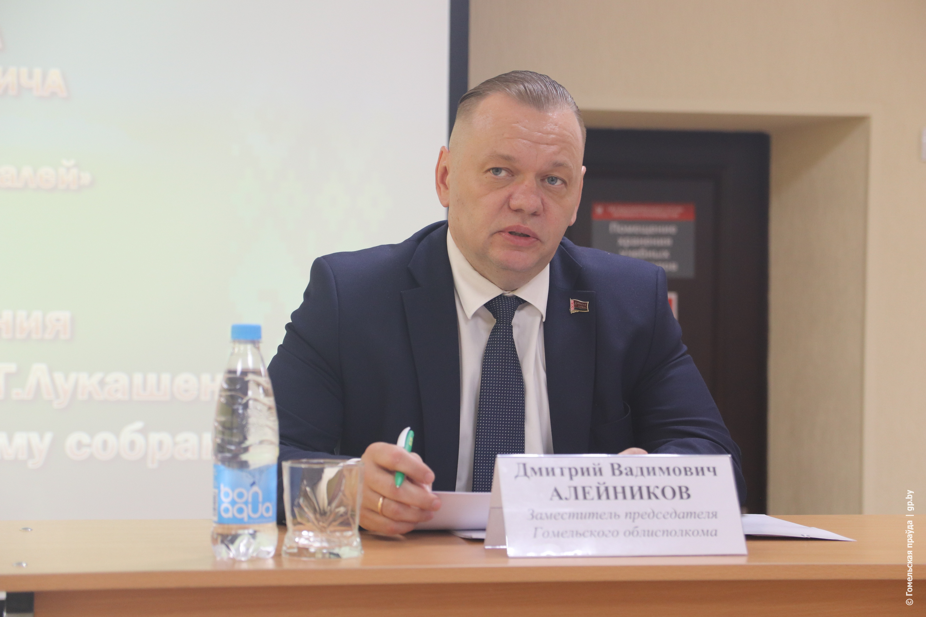 Заместитель председателя облисполкома Дмитрий Алейников посетил Гомельский завод литья и нормалей 
