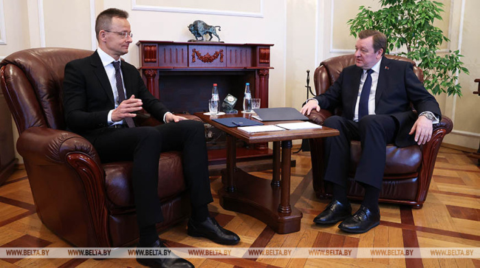 Главы МИД Беларуси и Венгрии проводят переговоры в Минске