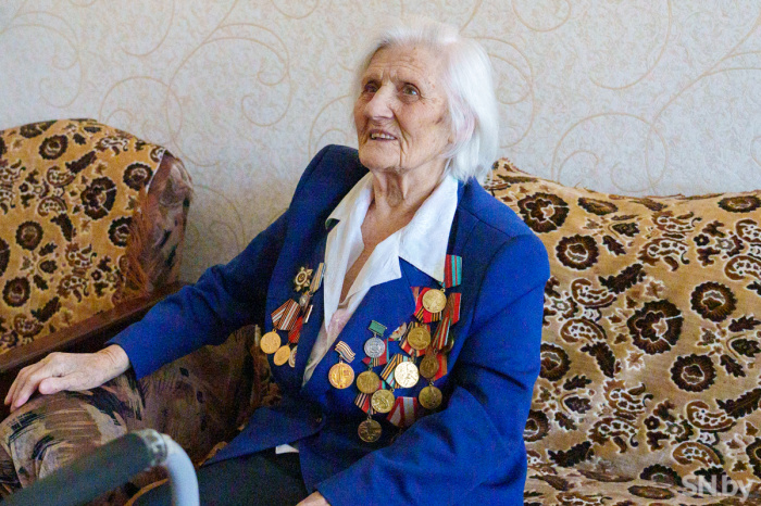 В Светлогорском районе вручили юбилейную медаль ветерану Великой Отечественной войны Тамаре Шевцовой