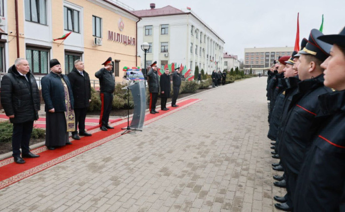 В Светлогорске открыли обновленное здание отдела внутренних дел