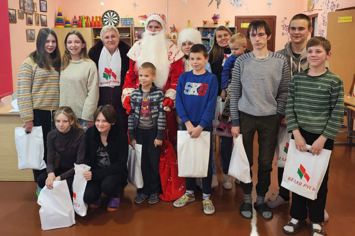 Гомельская областная организация РОО «Белая Русь» подводит итоги новогодней акции