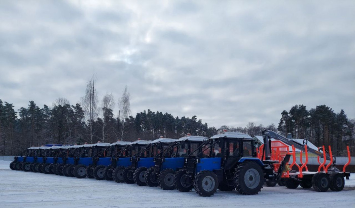 В Гомельском лесхозе обновили машинно-тракторный парк