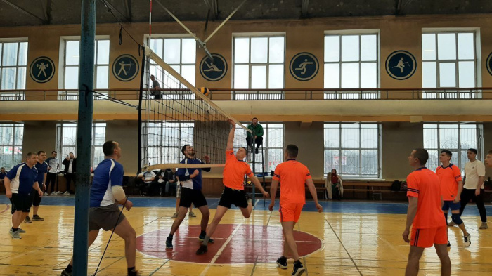 Мужская волейбольная команда Гомельской областной больницы – победитель соревнований среди учреждений здравоохранения региона 