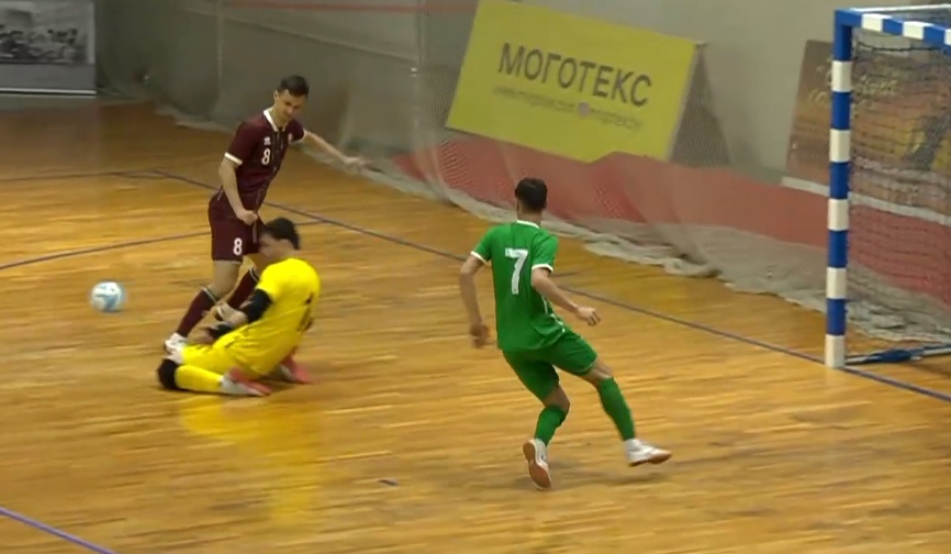 Сборная Беларуси по мини-футболу разгромила туркменов