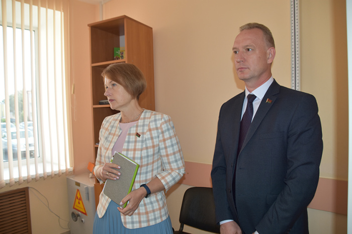 Брагинщину посетила председатель областного Совета депутатов Екатерина Зенкевич