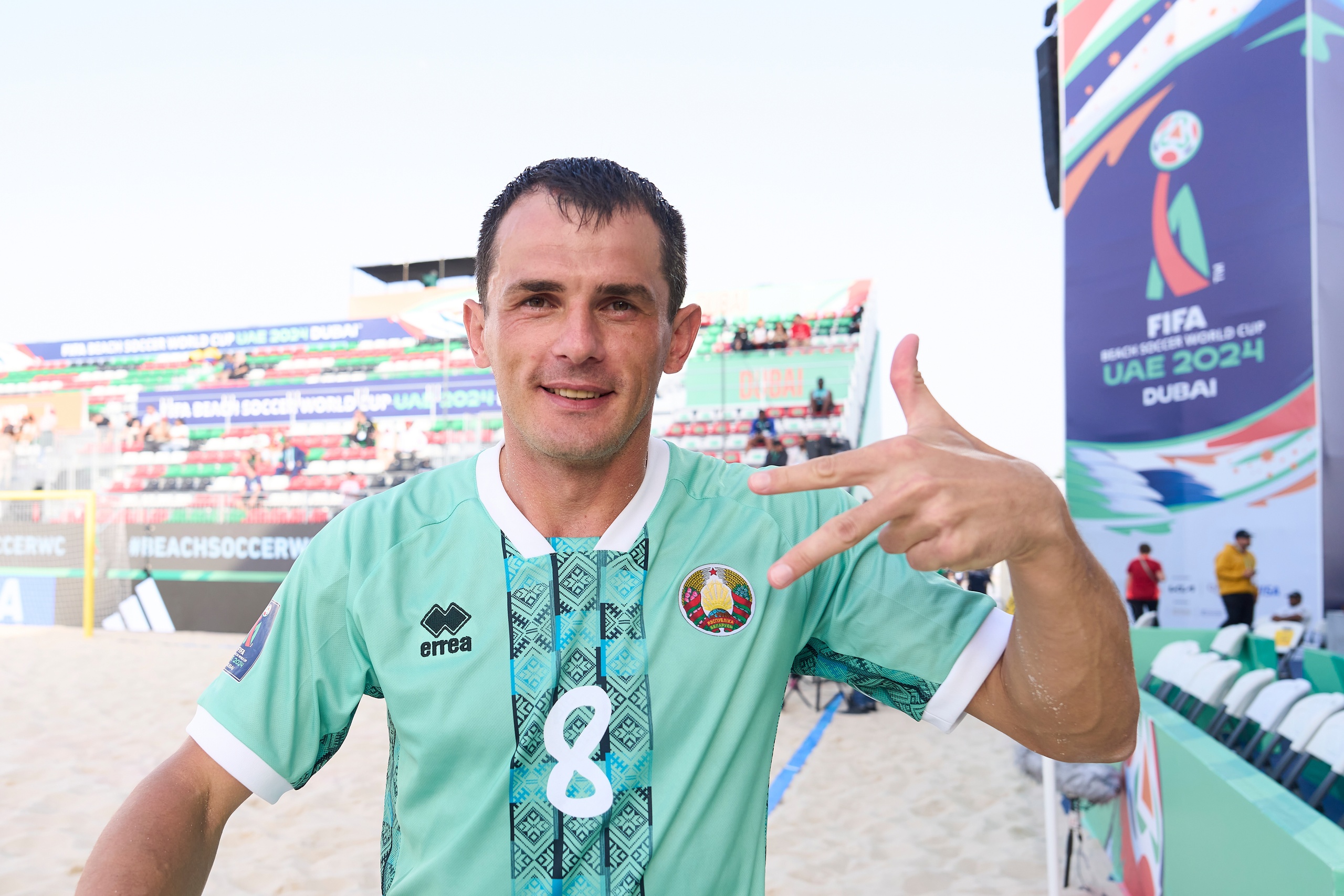 Сборная Беларуси по пляжному футболу готовится к товарищеским матчам с Россией