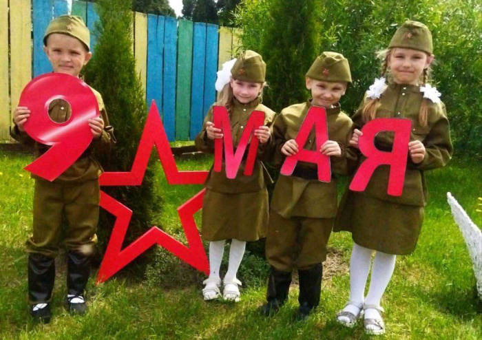 Воспитанники Судковского детского сада Хойникского района готовятся встречать День Победы