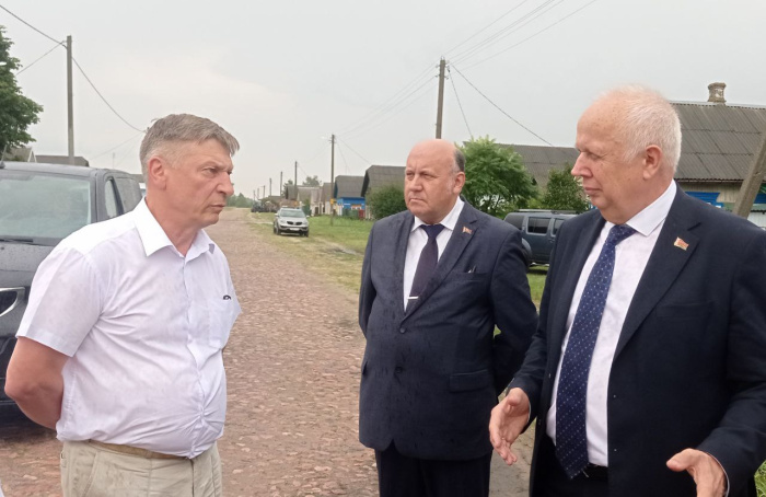 Речицкий район посетил заместитель Премьер-министра Республики Беларусь Анатолий Сивак