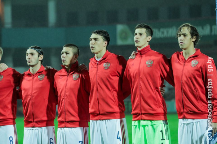 В Гомеле завершился футбольный товарищеский матч между молодежными сборными Беларуси и России (будет дополнено)