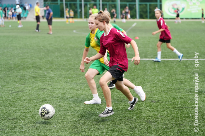 Фоторепортаж: в Гомеле проходят областные соревнования среди детей и подростков «Кожаный мяч»