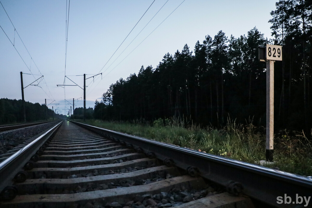 В Калинковичском районе на железной дороге травмирован житель Могилевской  области