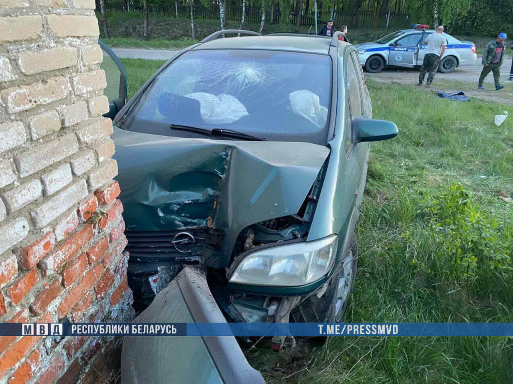 Пять ДТП произошло в Гомельской области за четыре выходных дня