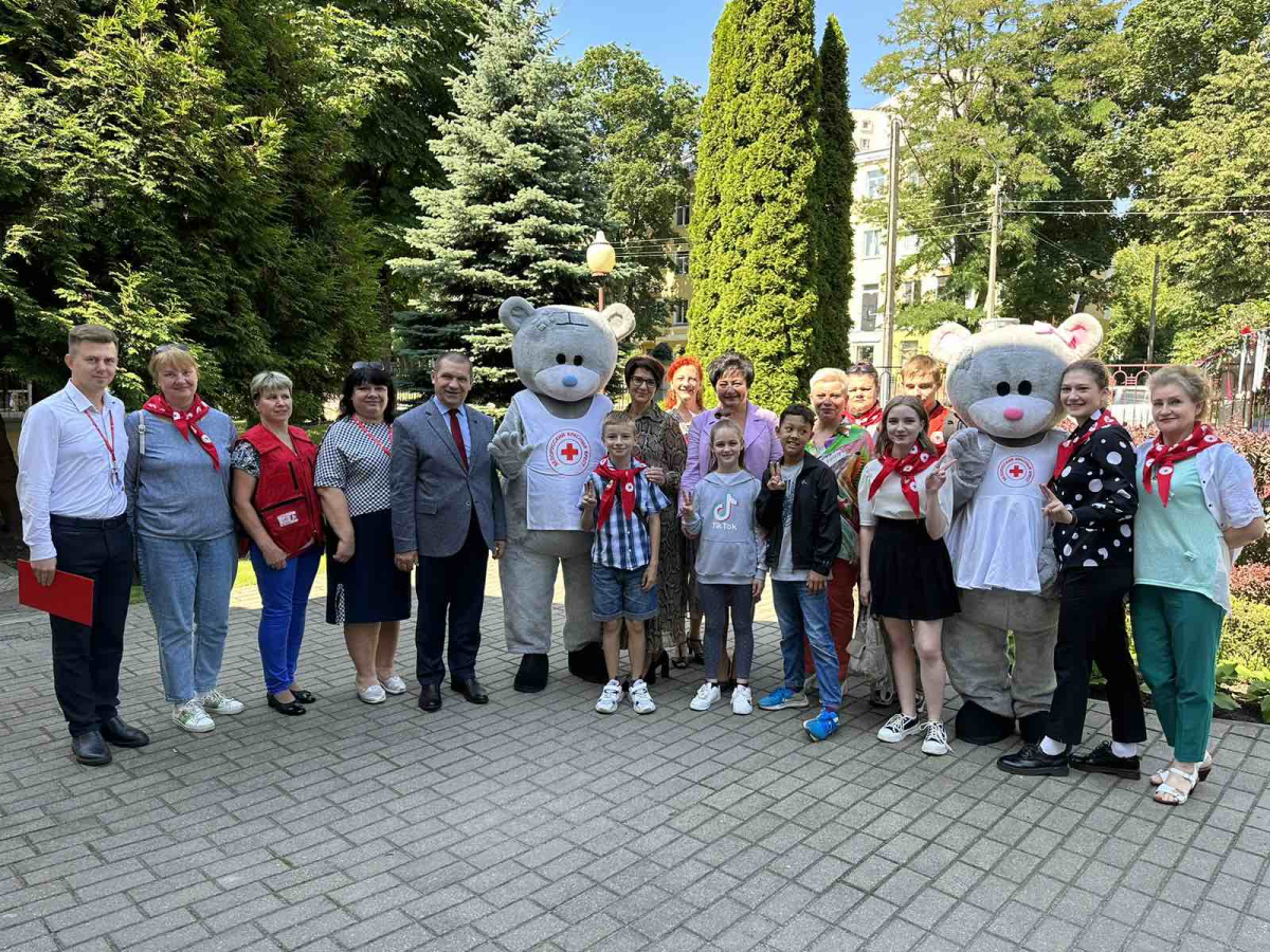 В Гомеле открылась выставка Белорусского Красного Креста «Стань донором» |  Общество | Гомельская область | Гомель