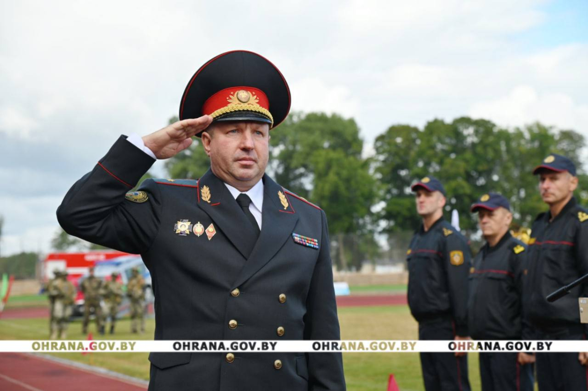 В Речице проходят республиканские соревнования сотрудников Департамента  охраны Беларуси