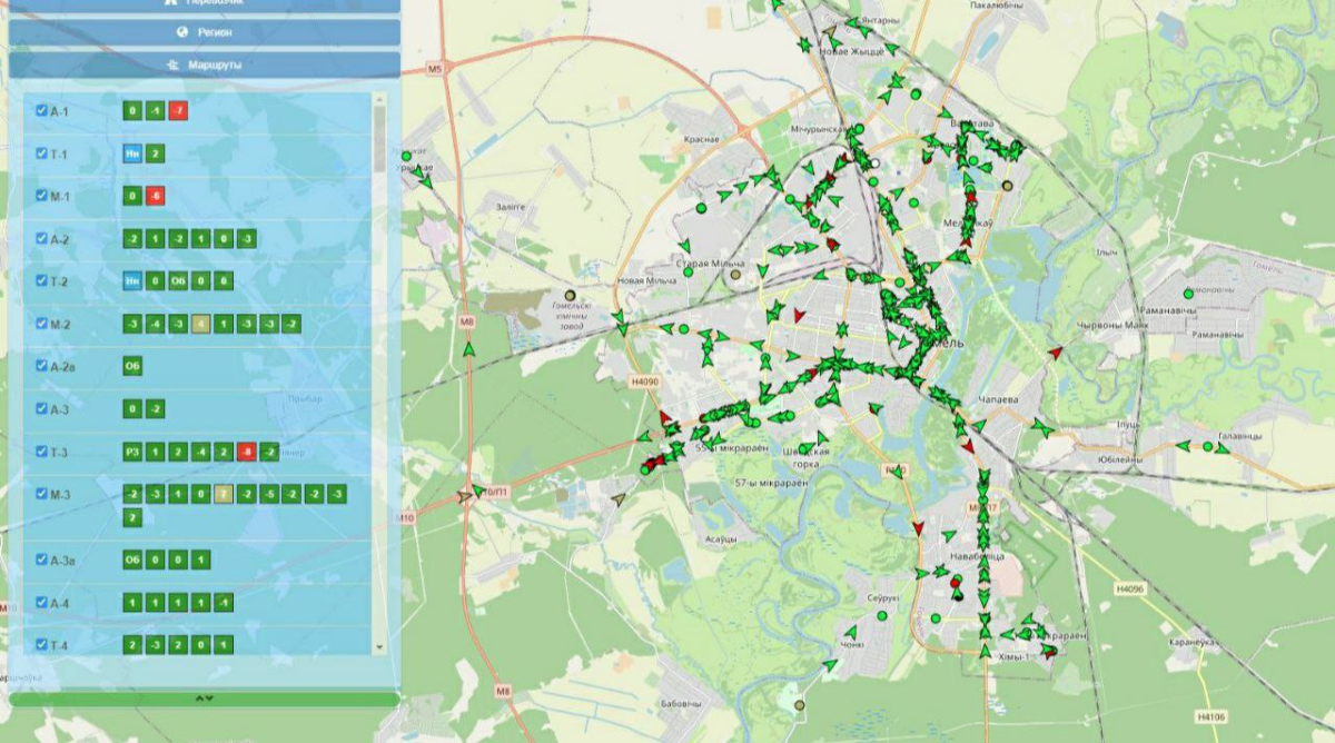 С 1 марта в Гомеле начала работу единая диспетчерская служба транспорта  общего пользования