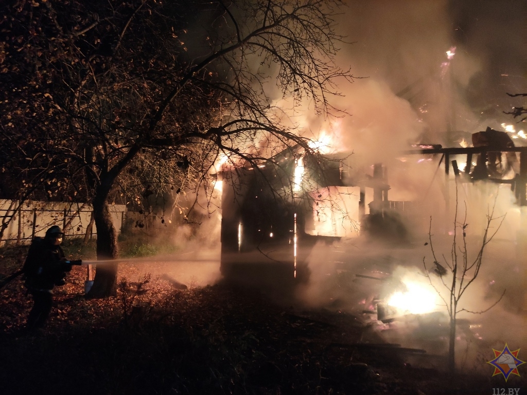 В Гомельском районе на пожаре погибли три человека